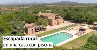 turismo rural con piscina