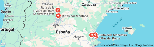 rutas cerca de mi